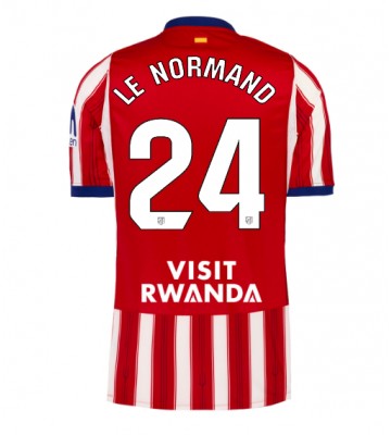 Atletico Madrid Robin Le Normand #24 Hjemmebanetrøje 2026-27 Kortærmet